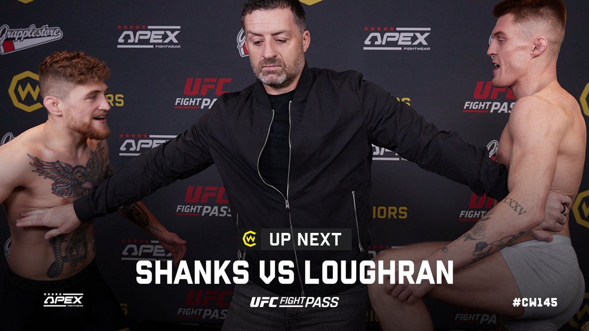 CageWarriors's tweet photo. First up on our main card - 🩸 Bad blood with these flyweights:

Caolan Loughran vs. Luke Shanks

📺 Watch #CW145 live on @UFCFightPass 
➡️ https://t.co/1qzOfJ39zF
📍 London, England https://t.co/fU3HlNjQQu