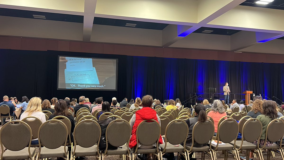 Hanging with <a href="/rosesanchez010/">Roseanna Sanchez</a> at <a href="/CAMathCouncil/">CMC - CA MathCouncil</a> conference listening to <a href="/robertkaplinsky/">Robert Kaplinsky</a>. “Are we asking the right questions to uncover student’s misconceptions?” <a href="/SanMarcosUSD/">San Marcos USD</a>