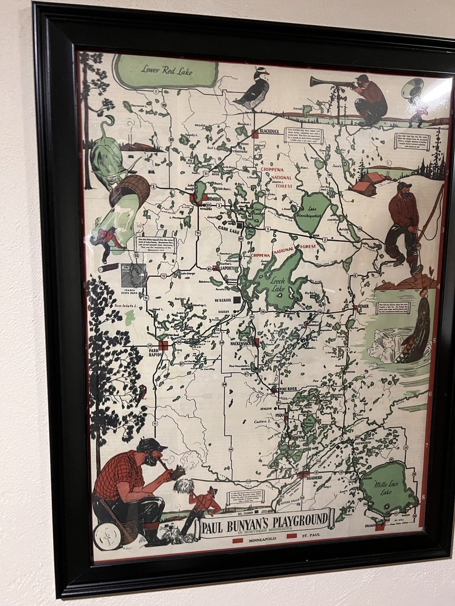 redgeographics's tweet image. After #nacis2022 I spent some time in a cabin in the woods, which had this cool map of the region 😄 #lovemaps #cartography