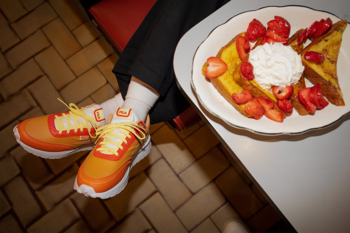 FILAUSA's tweet photo. 🧑‍🍳ORDER UP!👩‍🍳 FILA Renno x FLAN, the perfect balance between sweet and savory. Now serving at https://t.co/qSpWVBERRe https://t.co/QsHiwyO1XC