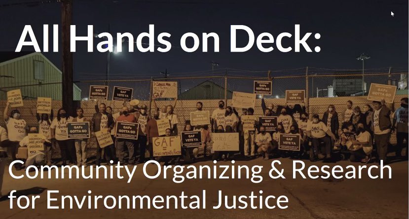 rayoplanning's tweet photo. Last night Evelyn Mayo, Urban Research Fellow at Paul Quinn College, Co-Founder of RAYO Planning and local advocate for environmental justice with Downwinders at Risk, presented "All Hands on Deck: Community Organizing &amp; Research Environmental Justice” (read on in post) https://t.co/YWHnQHDRQP