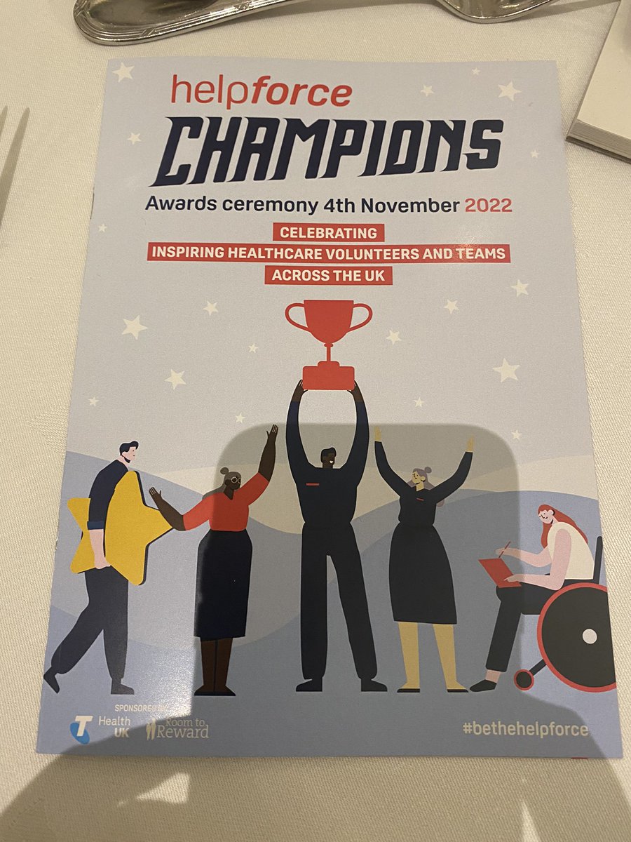 South_Tees_TCVs's tweet photo. @SouthTees @help_force @BethSwanson6 @ste_mck1 @hilarylloyd13 @NurseConsult3CO @AmyoxleyOxley We have a winner 🏆 Therapeutic care well-being volunteers won team of the year .Amazing Darren who went from volunteer to career was there to accept the award #VtC 💛 #Bethehelpforce https://t.co/j3VDH1PQoa