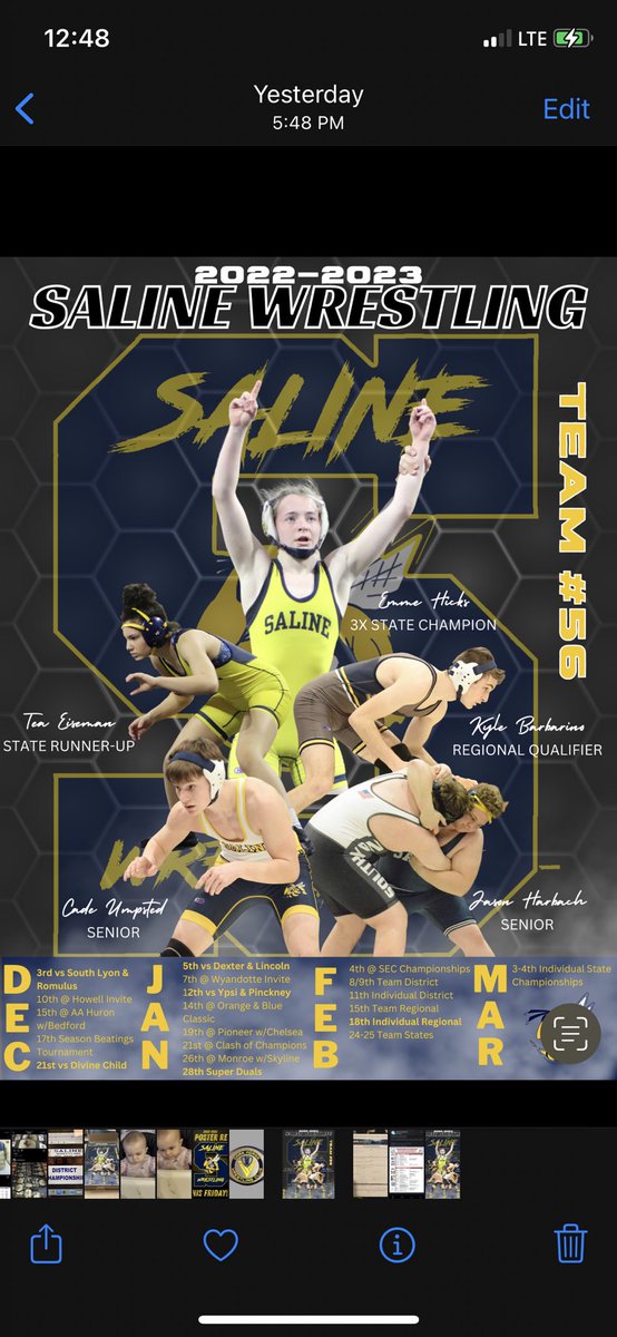 Saline Wrestling tweet media