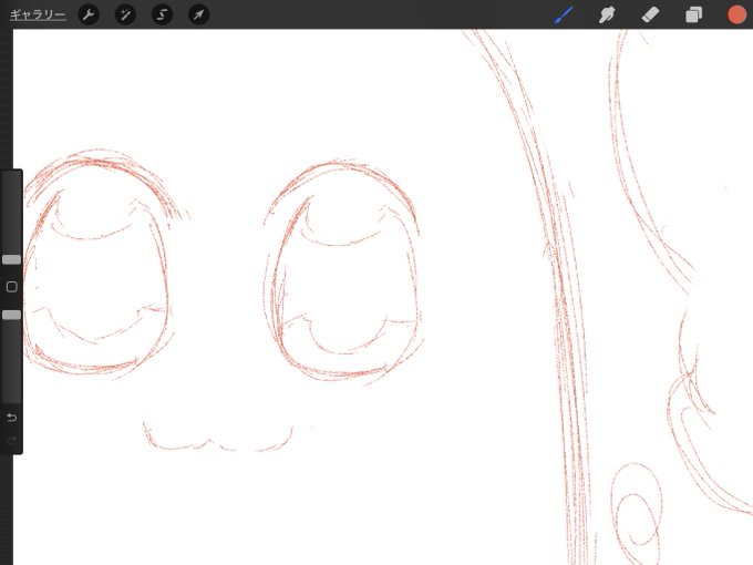 今日のネタ描いてます。 