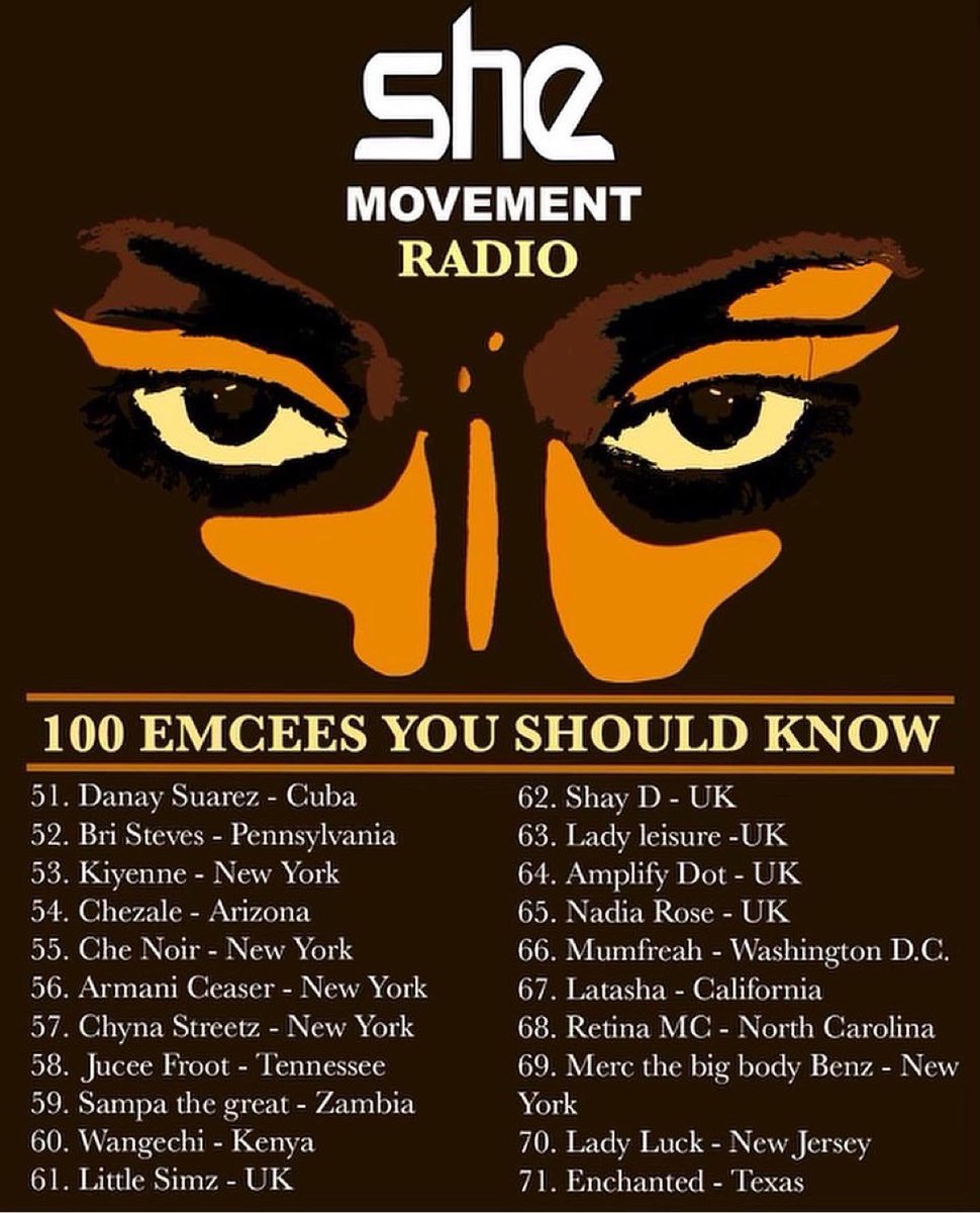 10 years strong!! YOUR #1 SOURCE for the WOMEN IN HIP HOP #ShemovementRadio Listen Now!! Download the app Link in the bio✨ @MrChuckD