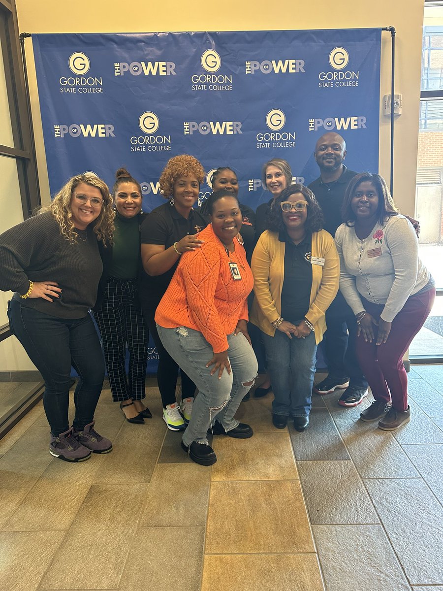 TilnishaRosser's tweet photo. We are representing @BibbSchools at Gordon State College, today! #Built2Support #Built4Bibb https://t.co/dcMIHdzojA
