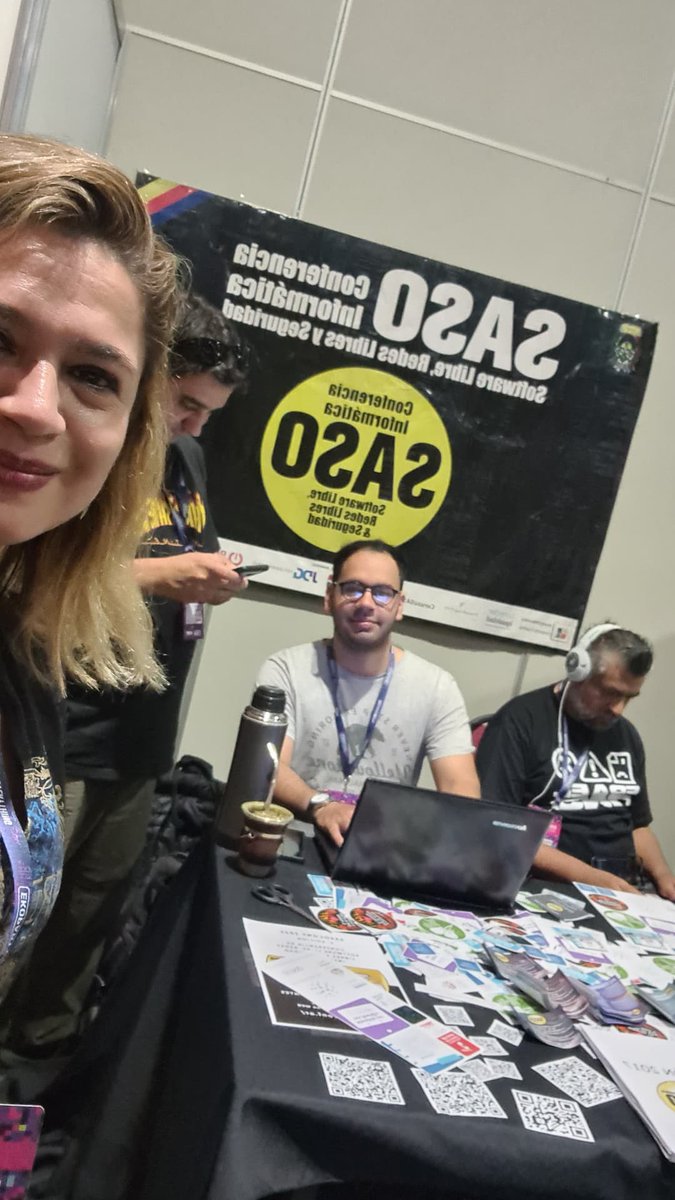 liliuxsaso's tweet photo. @SASOConf en @ekoparty 
🗓️ 9 y 10 de diciembre de 2022 
En #CuruzúCuatiá #Corrientes https://t.co/ckRvaDZMIv