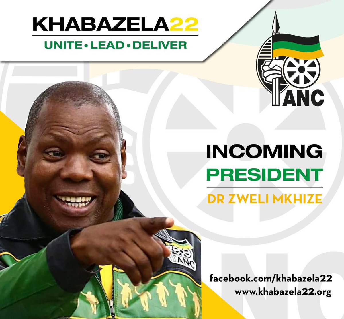 Khabazela22 is an initiative of ANC branches that are agitating for unity, leadership and service delivery. For news and updates on this initiative, visit: facebook.com/khabazela 22 or khabazela.org