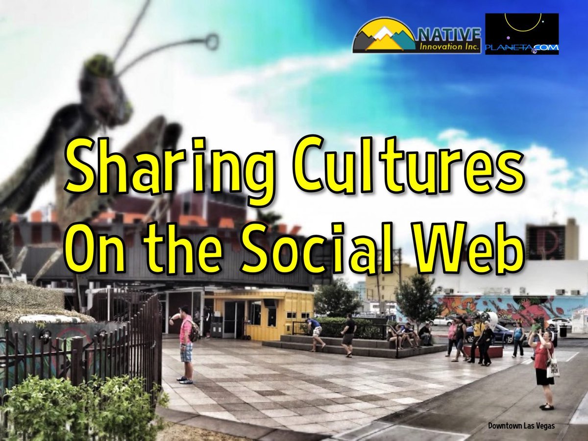 Another #FlashbackFriday memory from 5 years ago: Sharing Cultures on the Social Web = Otro recuerdo de #FlashbackFriday de hace 5 años: Compartir culturas en las redes sociales @NativeInnovate @jay_soc @techkialo 🌎planeta.com/sharing-cultur…