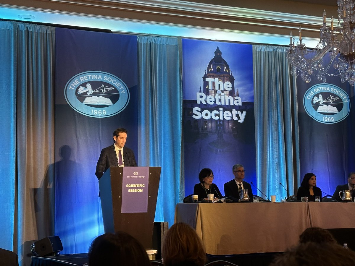 Using Vestrum database, John Pitcher found that real world outcomes in wet #AMD better with more frequent and earlier treatment. <a href="/RetinaSociety/">TheRetinaSociety</a> #RetinaSociety2022 <a href="/WillsEyeAlumni/">Wills Eye Alumni</a>