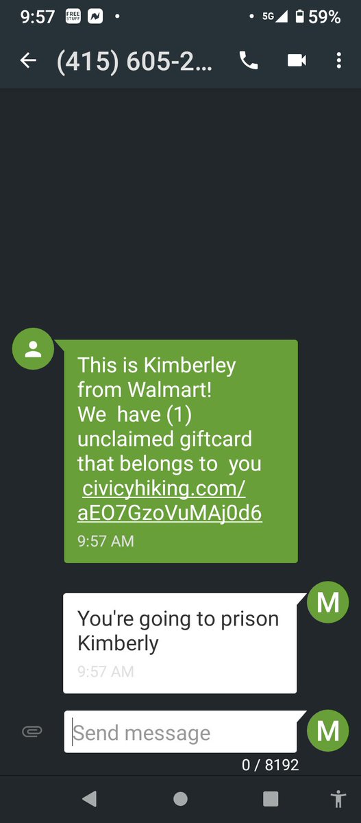 MVZR__'s tweet photo. Does this work for scams that call or text for the billionth time? I guess we shall wait and see ... https://t.co/U1x4hNwz2M