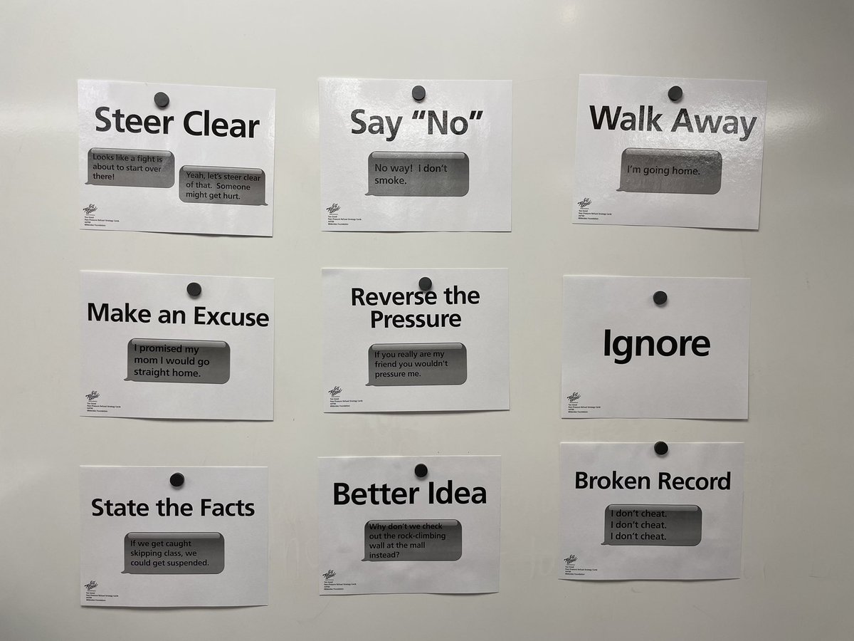 BowieCounselor's tweet photo. 5th grade “Go Fish” with peer pressure strategies today! #risdbelieves #bowieallin @BowieMustangs https://t.co/k4hfn1UHOm