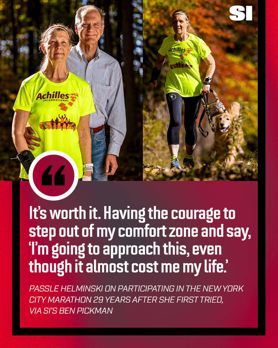A vicious attack kept Passle Helminski from racewalking in the 1993 NYC Marathon. On Sunday, she will finally step to the starting line, @benpickman writes: trib.al/H5FjjWF