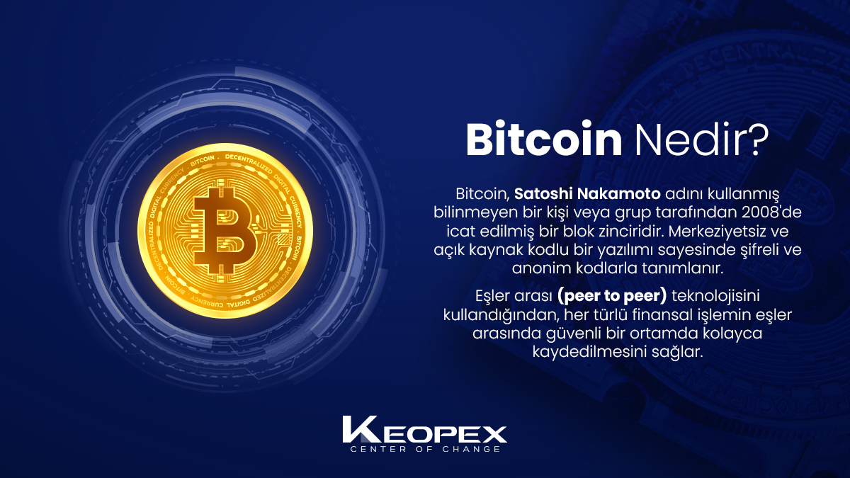 #Bitcoin Nedir?  🤔
