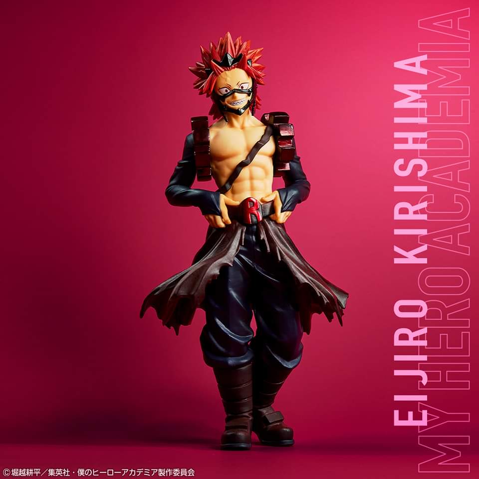 💥 My Hero Academia 

🔥 Ya está disponible en tiendas el Ichiban Kuji My Hero Academia Next Generations 

👊 Un Kuji  que viene cargado de figuras únicas como esta figura de 18 cm de Eijiro Kirishima 

¡Vive la experiencia Ichiban Kuji!