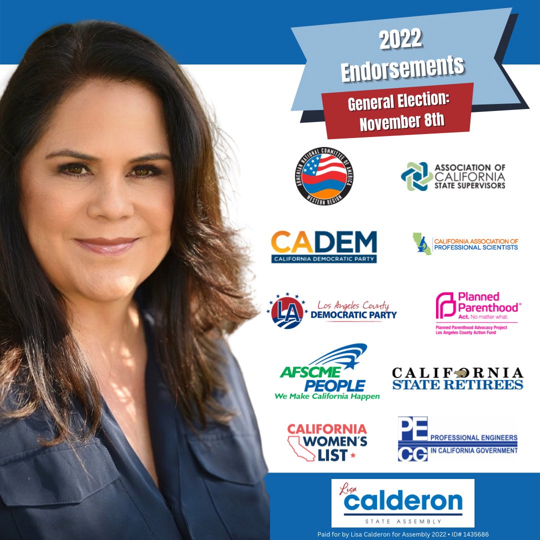 Election Day is just around the corner! Thank you to all the organizations that have supported me for the #2022Elections 🗳️ remember to vote by 8:00PM on Tuesday, Nov. 8!
