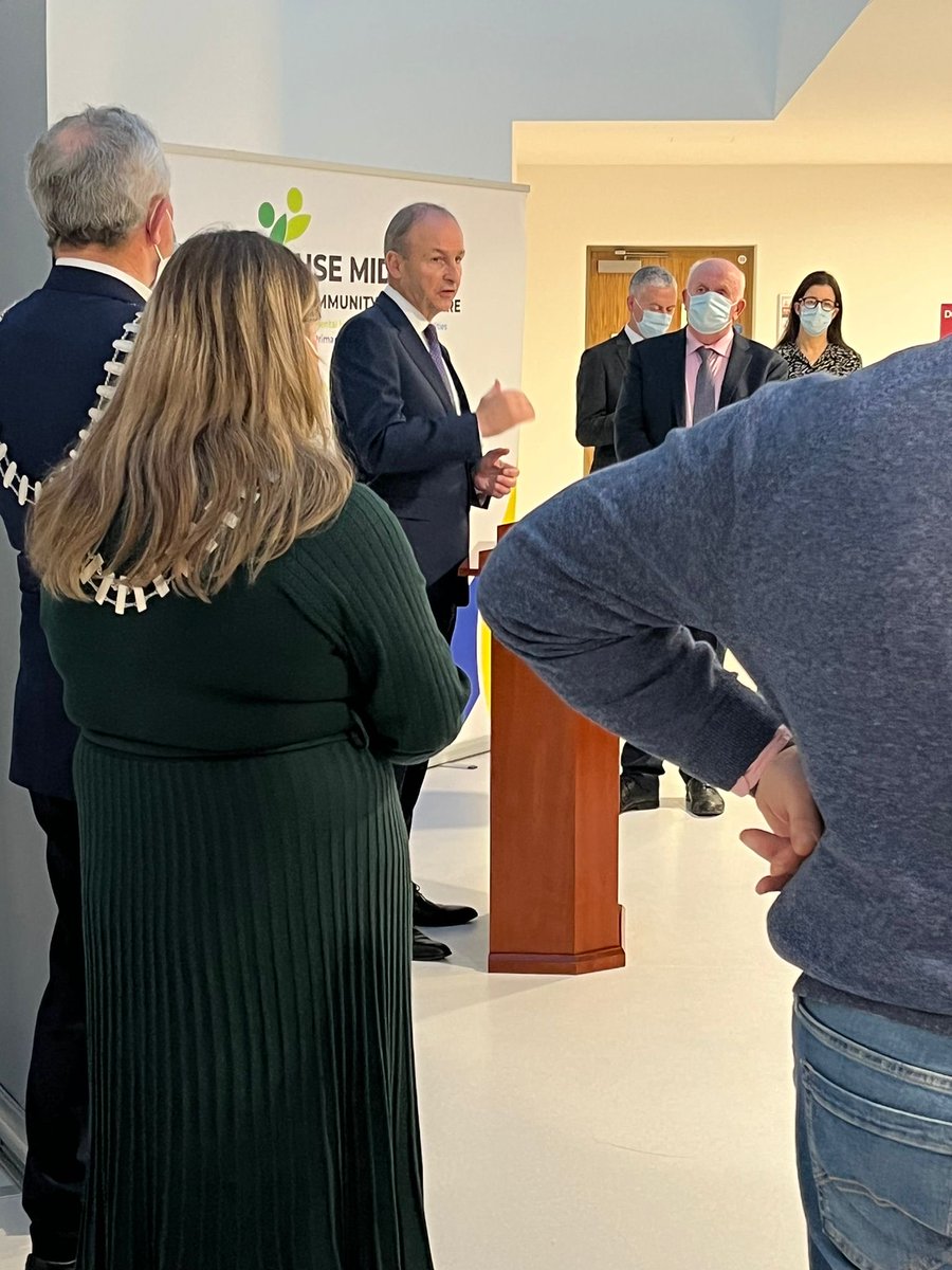 MichealMartinTD's tweet photo. Pleased to officially open the new @CommHealthMW Primary Care Centre in Thurles today.
 
Great to meet the wonderful team and see first-hand the real difference you are making for the community in this town, and Tipperary. https://t.co/3JtQKE1pFh