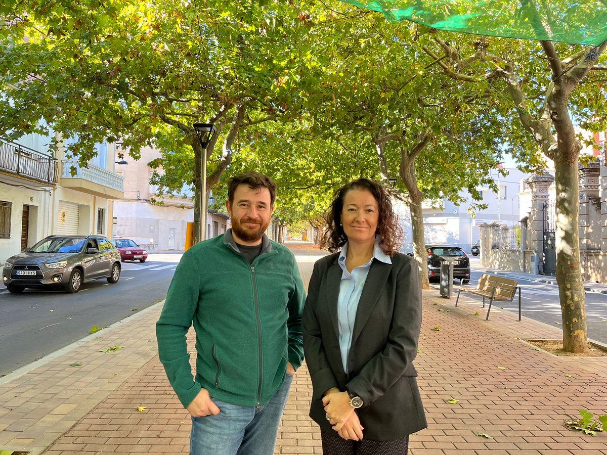 esquerracamp's tweet photo. ❗️ OFICINA PARLAMENTÀRIA
La senadora @lauracastelfort visita #elMorell, on ha pogut parlar amb el regidor @AlbERCMorell sobre els principals temes que afecten al municipi.
#Alcostatdelagent #TrepitjantelCamp 🚶‍♀️ https://t.co/TJyh2Hpewj