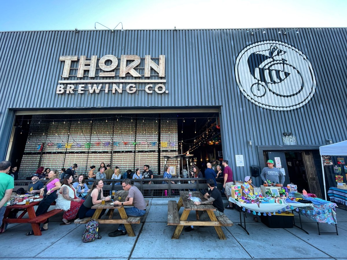 Thorn Brewing is celebrating 5 years at its Barrio Logan tasting room and production facility. Bring the whole family down this Sunday from 2-7 p.m. and enjoy live music, special beer releases, local artists and vendors. Cheers to 5 years!