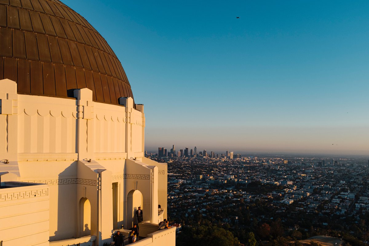 Chenically's tweet photo. Trip to Griffith Observatory last weekend! https://t.co/A0Q8QAkMJ3