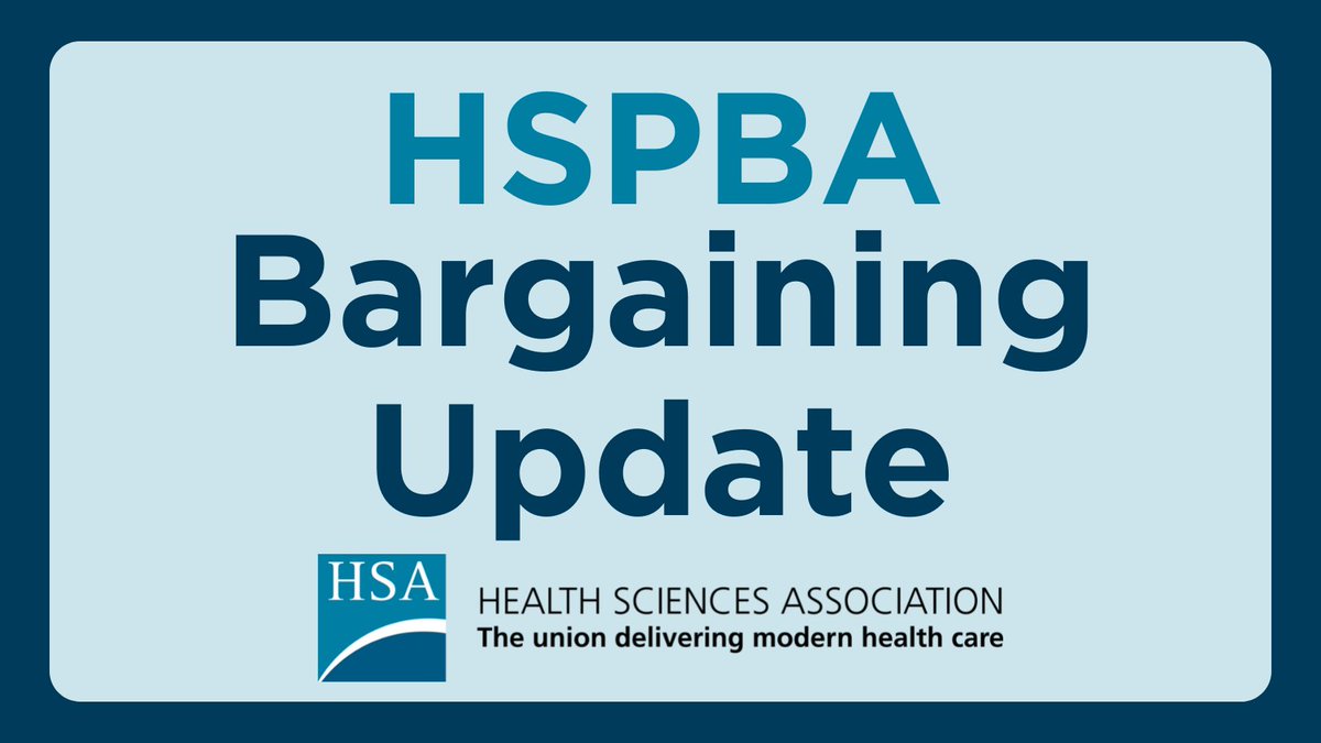 BC’s 22,000 specialized health professionals reached a tentative agreement late Wednesday night after more than nine months of negotiations between the HSPBA  and HEABC.

Details: hsabc.org/news/bc%E2%80%…