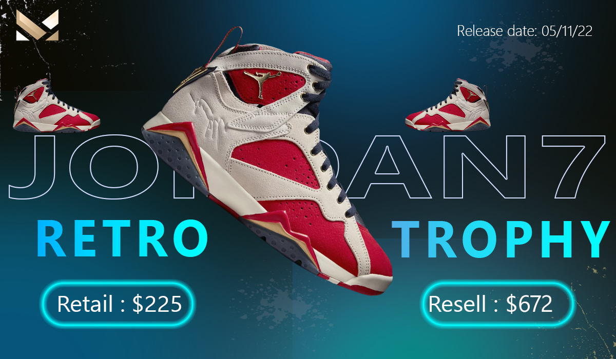 Manna Wholesale (@mannabackdoor) on Twitter photo "Jordan 7 Retro Trophy Room New Sheriff in Town" is To be released on 5th of November 🥳🤩
Bring power to your steps 👣
grab yours 🤑
Join <a href="/MannaBackdoor/">Manna Wholesale</a> now
Like❤🔥+RT♻+Tag✅ "Jordan 7 Retro Trophy Room New Sheriff in Town" is To be released on 5th of November 🥳🤩
Bring power to your steps 👣
grab yours 🤑
Join <a href="/MannaBackdoor/">Manna Wholesale</a> now
Like❤🔥+RT♻+Tag✅
