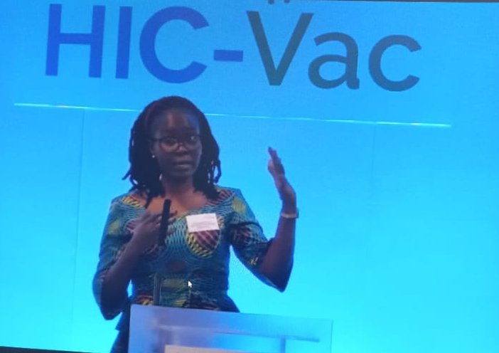 Insightful presentation from <a href="/EmmanuellaPesh/">Emmanuella Driciru</a> at the <a href="/hic_vac/">HIC-Vac</a> 2022 Annual Meeting discussing <a href="/SChiug/">Controlled Human Schistosoma mansoni Study</a> work in Uganda.