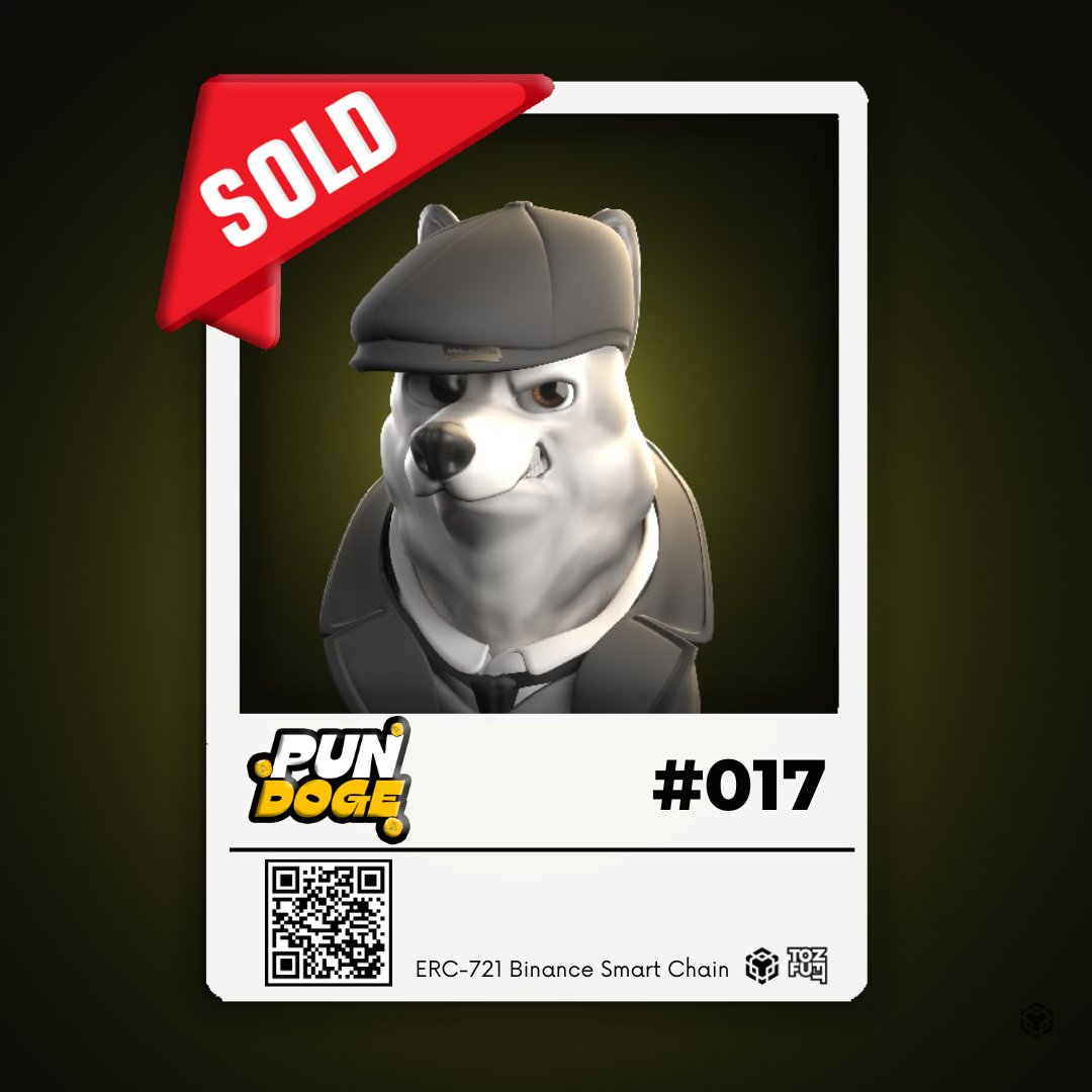 ❤️Meet Gillet, in Pun Doggyverse❤️

Minting is now live for our Phase 2 @ BSC! Adopt now! app.pundoge.site

tofunft.com/collection/pun…

#nftdrop #nftcollectibles #nftcollection #floki  #BSCGEMS #BTC #ETH #EthereumClassic #SolanaNFTs #tezosart #nfts