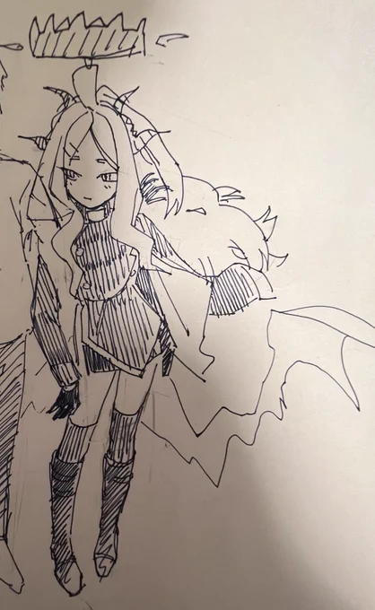 腕を組むヒナ(20分) 