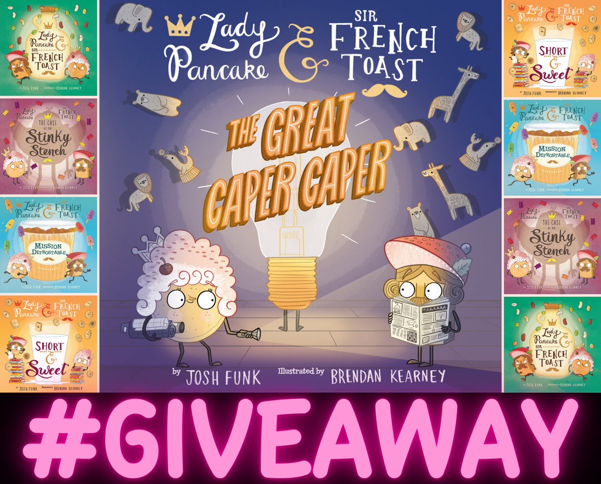 In 11 days THE GREAT CAPER CAPER comes out! To celebrate, I'm giving away 11 copies of this Ocean's 11-inspired fridge heist (see what I did there?)! To enter the #giveaway: RT/QT, FOLLOW, LIKE, and TAG A FRIEND for a bonus entry! Winners announced on (you guessed it), 11/11!