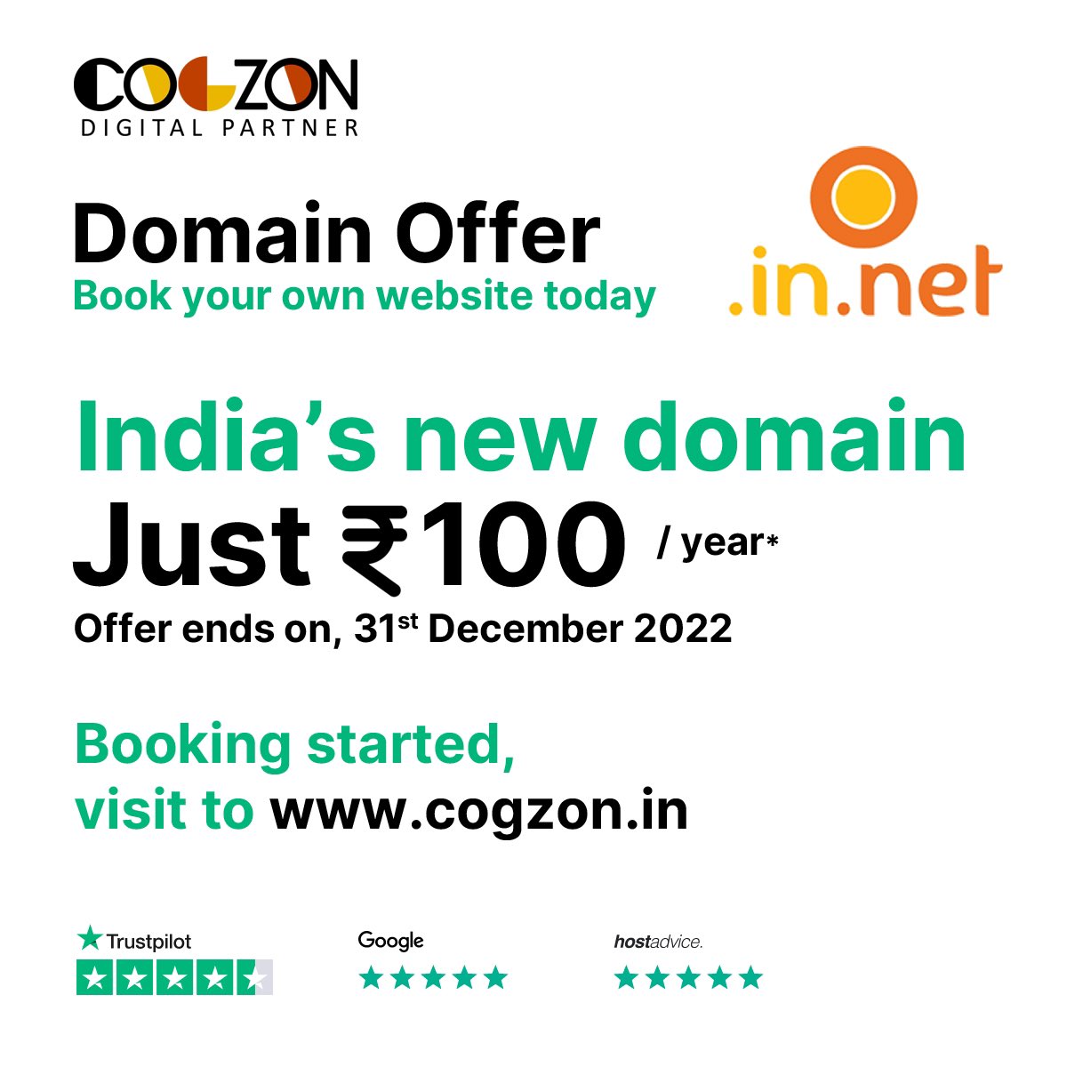 cogzon's tweet photo. .in.net #domain #offer #BookNow @ https://t.co/yyg2y2pdJF https://t.co/Ze6bpo689M