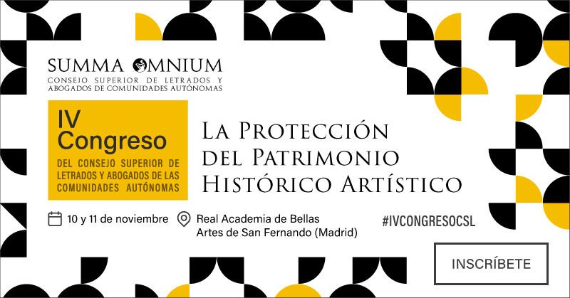 ConsultorAytos's tweet photo. #IVCongresoCSL | Recuperación de bienes y competencias en materia de patrimonio cultural, el 10 NOV te damos las claves.
+ INFO 👉 https://t.co/zg2Jy1Jh8h
Organiza @letradosgob @corpacademica 
Nos acompañan: @gencat @Xunta https://t.co/Q2AX4YfhAt