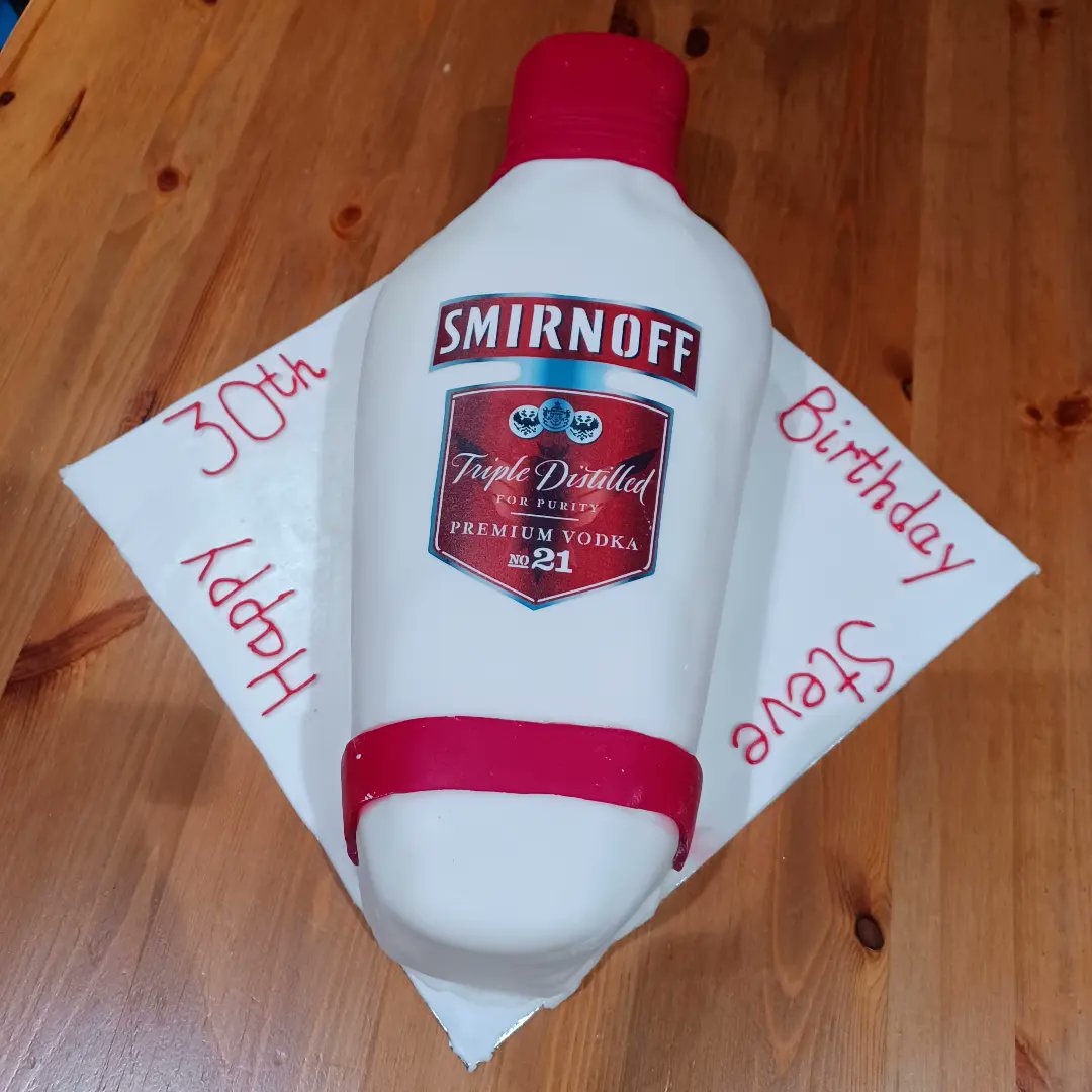 TheSunshineBake's tweet photo. I had a lot of fun making this themed cake for a vodka enthusiast! Happy Birthday Steve, hope you had a great day! 
☀️🍸☀️ https://t.co/1aeZNh9BOR