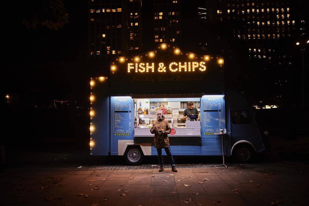 Friday Night Lights. Enjoy. 🐟 🍟. Nick. #frahmjacket #toughbeautiful