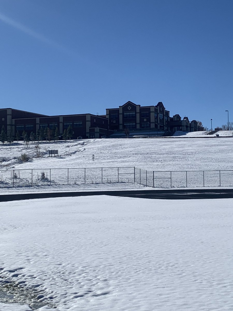 CoachClark73's tweet photo. Thank you to both Glenrock and Buffalo HSs for allowing us to use your facilities for state playoff football. Things just a bit different in Wyoming. #Tr1be https://t.co/icqM6F7UPq