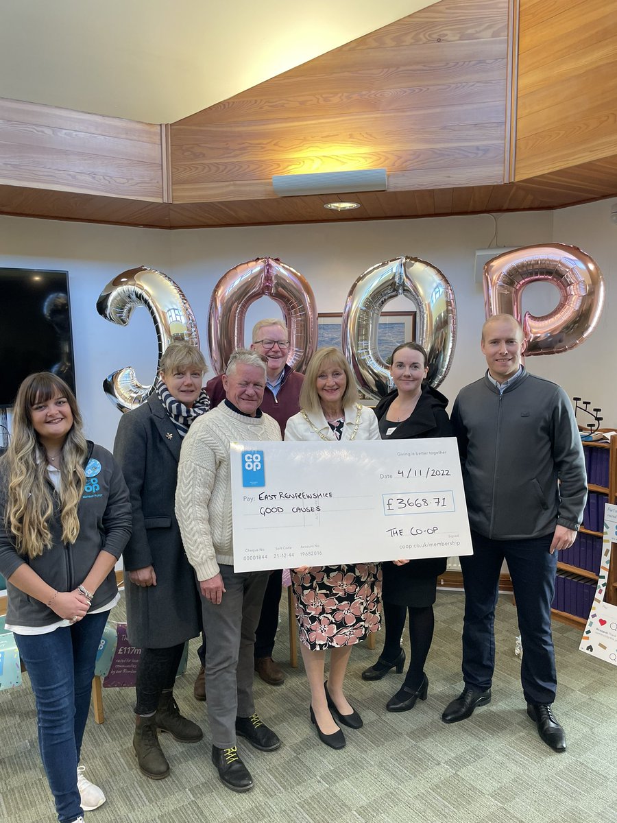 BeccaCromarMP's tweet photo. What an absolutely fantastic morning at the Co-op Local Community Fund Celebration Day for Newton Mearns and Clarkston! 💙 (Part 1/4) https://t.co/8sZa9OikMp