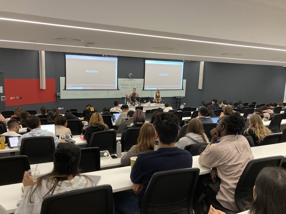 Thank you so much <a href="/alex____jenkins/">Alex Jenkins</a>  from @Blue___Stag marketing agency for such an interesting guest lecture this week for our  <a href="/cardiffbusiness/">Cardiff Business School</a> #MScMarketing  students talking about a campaign with a societal impact #publicvalue #marketingforgood #marketingwithapurpose