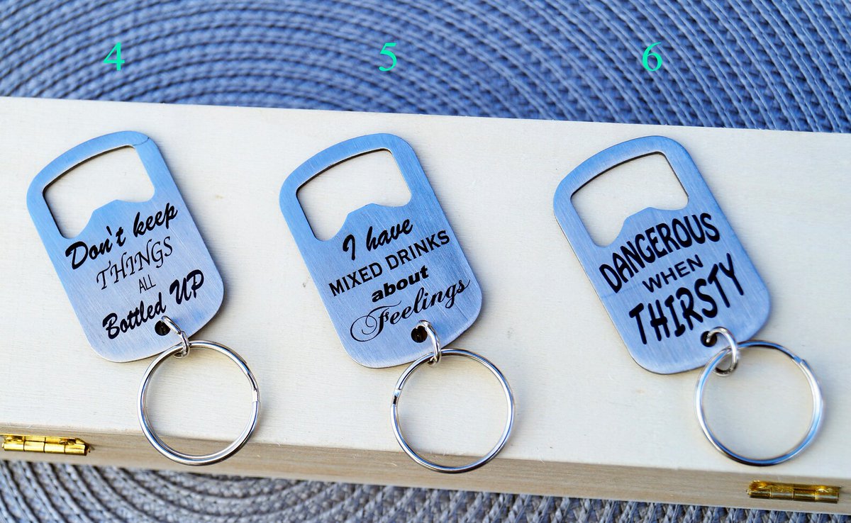 DbuLucy's tweet photo. Personalised Bottle Opener•Customisable Stainless Bottle Opener Engraved•Gift•Custom Gift•Him•Her•Husband•Boyfriend•Made to order
 #Gifthimherhusbandboyfriendmade #Bottle #PersonalisedBottle #Engravedgiftcustom #CustomCroatiaShop #EtsySeller

👉https://t.co/qNjv8qJYbb https://t.co/iE4R4HYP4a