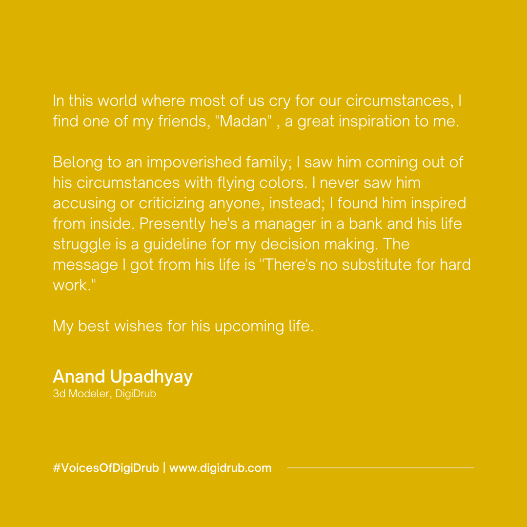 digidrub's tweet photo. "Never saw him accusing or criticizing anyone, instead: I found him inspired from inside"- Anand Upadhyay.

#inspirationalthoughts #positivequotes #inspirations #inspireothers #successmindset #motivationalquotesoftheday #motivations #motivationalquotes #motivational https://t.co/EAZP7hLfk8