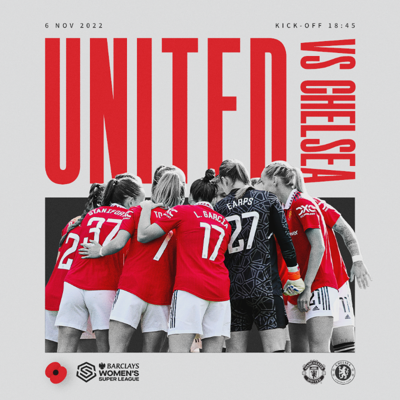 ManUtdWomen's tweet photo. 🔴🆚🔵
A massive battle at the top of the #WSL table awaits 👀
#MUWomen