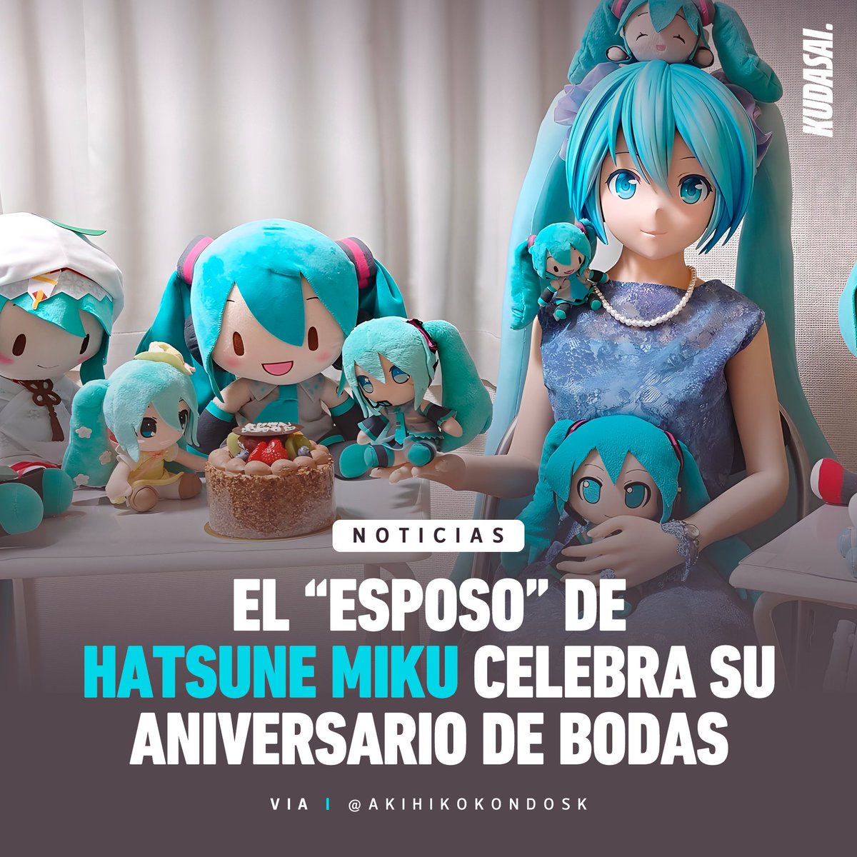 Kudasai on Twitter "Akihiko Kondo celebró su cuarto aniversario de