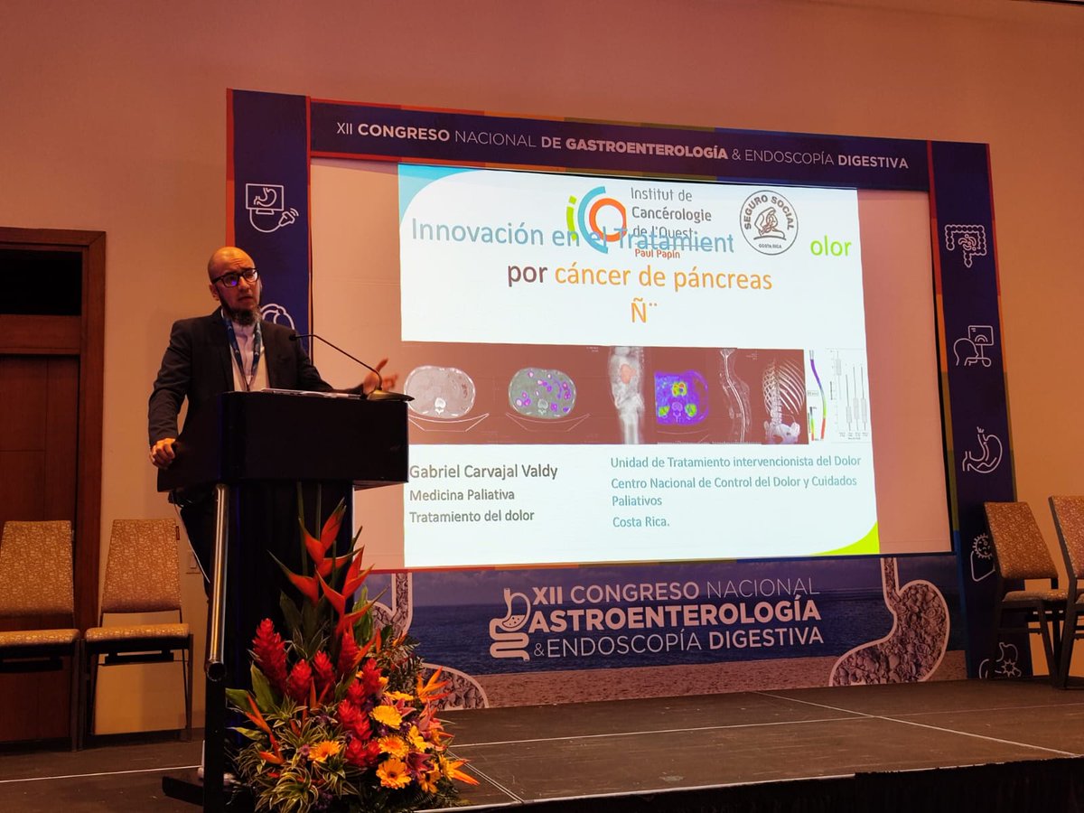 Innovación en Tratamiento del Dolor por Cáncer de Páncreas. XII congreso nacional de la asociación costarrricense de gastroenterología y endoscopía digestiva.