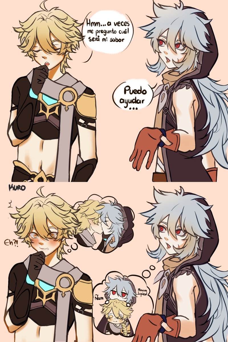 KuroHashiban's tweet photo. Un poco de Aezor jsjsjs
#AetherRazor #Aether #Razor #Genshinimpact #genshinimpactfanart #fanart #art https://t.co/uddWCMRgtd