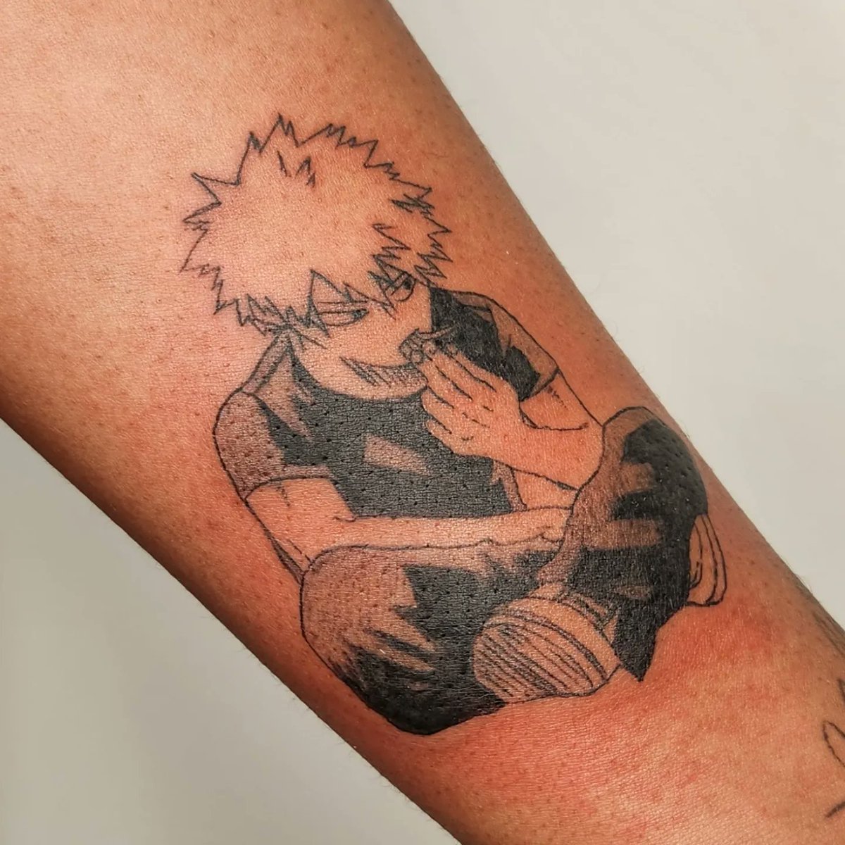 wasteofjace's tweet photo. omg I'm 23 now! I haven't been active at all but that's because I was in school and then I dropped out and then I was in school again and now I'm a tattoo artist!!! wild. if you're ever in Toronto lmk if you wanna be poked by me qwq I'm still in this Kacchako shit for life tho 🥹 https://t.co/SCSSKwgmr4