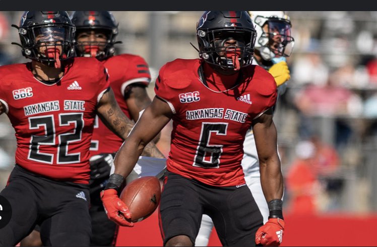 MarcusTillmanJr's tweet photo. Blessed to receive a offer from Arkansas St University!!!
@CoachShalala @JuCoFootballACE @JUCOFFrenzy https://t.co/nkVaI2Sqq9