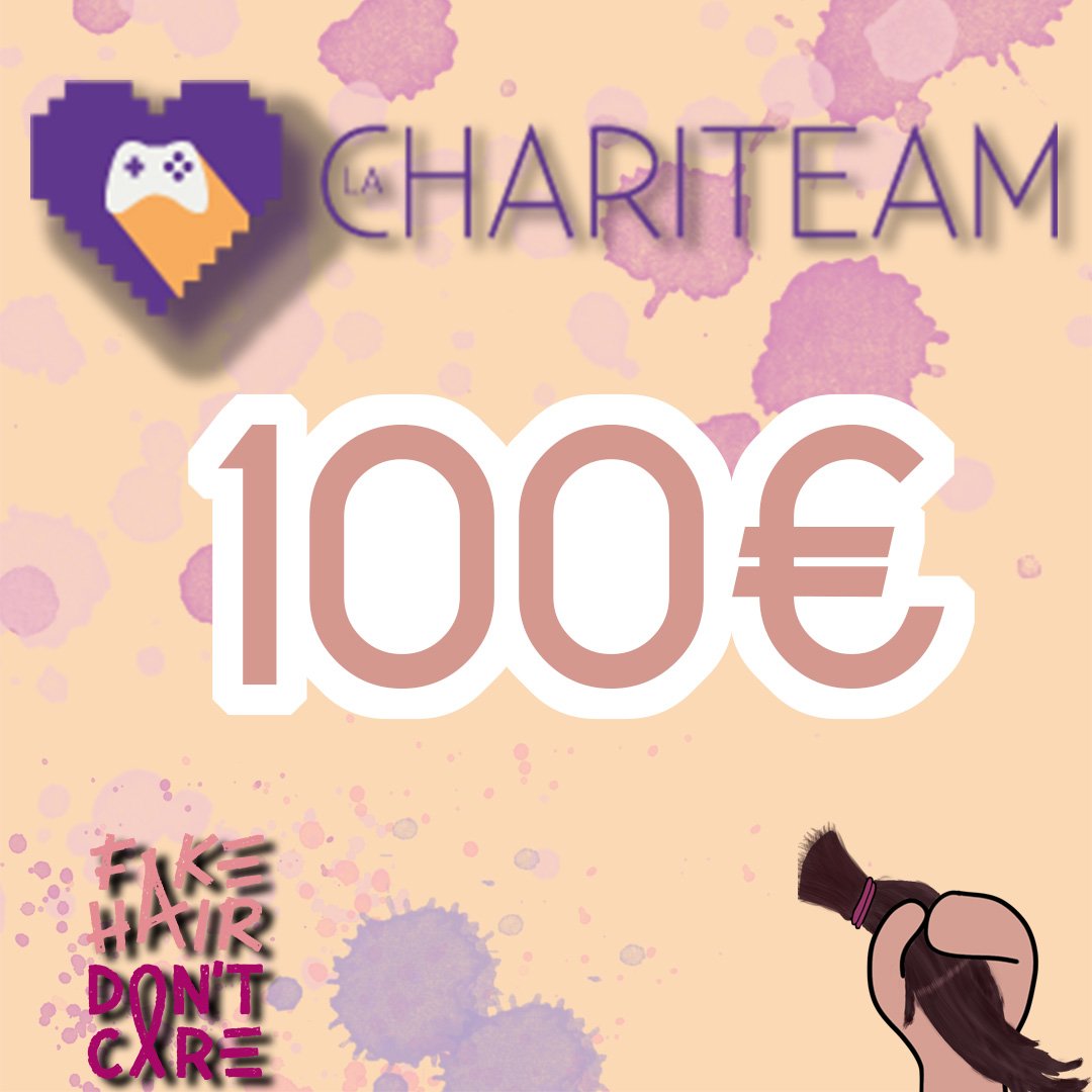 LaChariTeam's tweet photo. 100 euros en 30 minutes ! 🥳
Merci aux donateurs-rices, la bataille entre #TeamRond et #Centeam a déjà commencé ! ⚔️ https://t.co/L1MFlUl5UJ