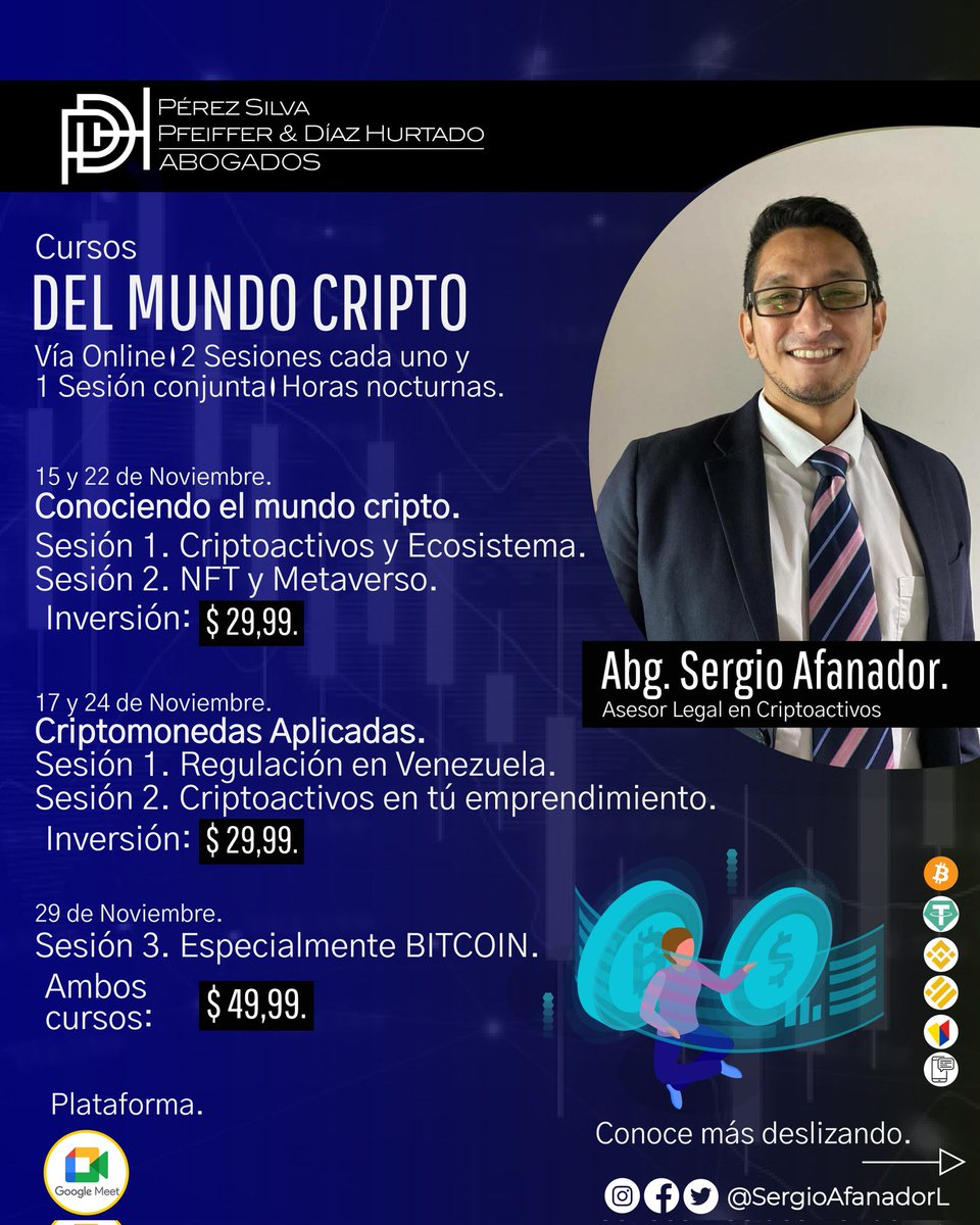 SergioAfanadorL's tweet photo. Aprender lo básico es importante, aprender a como aplicarlo, también lo es, por eso te presentó está oportunidad de aprender ambas, inscríbete en este link y nos vemos pronto. 🤘
https://t.co/8Deo2WpQ9r https://t.co/F8uVOGKA5l