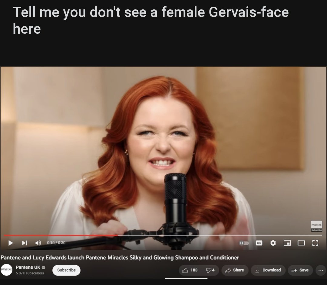 I don't mean to be like James Corden and steal a Ricky Gervais joke but tell me this isn't @rickygervais who's gone full Caitlyn Jenner and transitioned into a woman but don't you ever dead name him.... https://t.co/KVPoHhDMQw