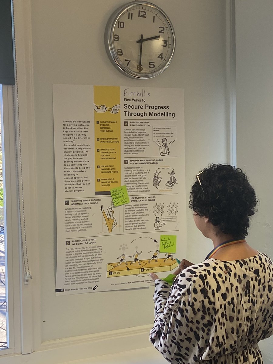 Had a super afternoon exploring <a href="/MrGoodwin23/">David Goodwin</a> and <a href="/teacherhead/">Tom Sherrington</a> ‘s ‘5 ways to..’ series with colleagues. Adapting and affirming them to suit <a href="/FirrhillHigh/">Firrhill High School</a>
