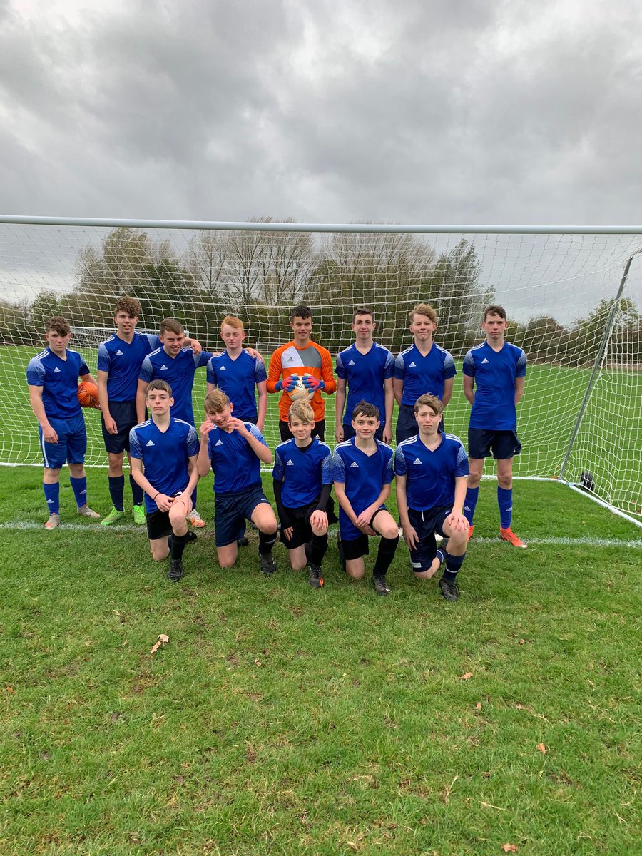 HHSSport's tweet photo. ⚪️🔵Year 10 Football🔵⚪️

Well done to the Year 10 boys football team on their away win this week vs @JRowntreeSchool in the 3rd round of the @SchoolsFootball Cup! Goals from Taylor.P ⚽️⚽️⚽️ and Kieran.M ⚽️ and an outstanding performance in goal from Ethan.S 🚫

Well done lads! https://t.co/bYaAaWlZQD